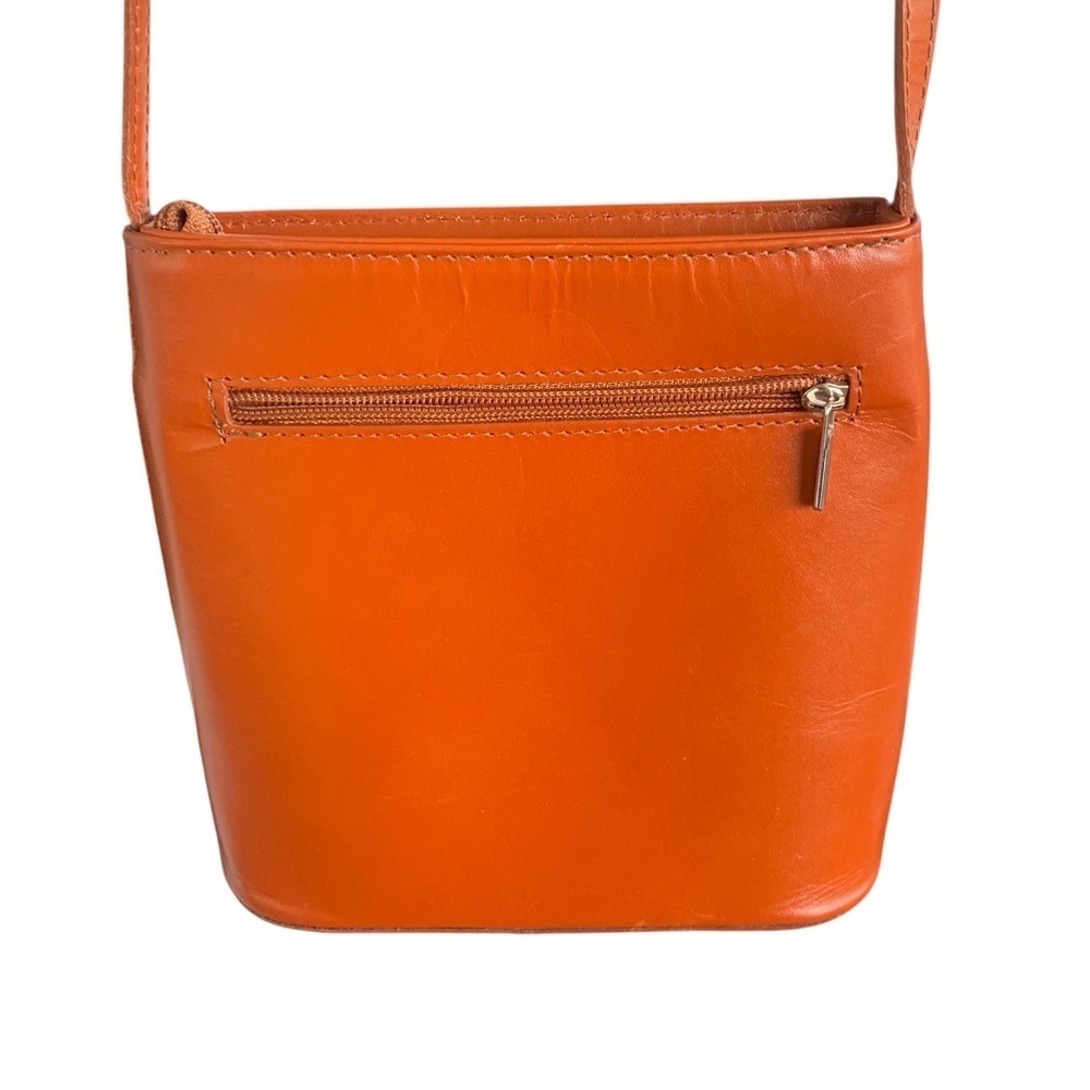 Vintage 90s Vera Pelle Leather Handbag Purse